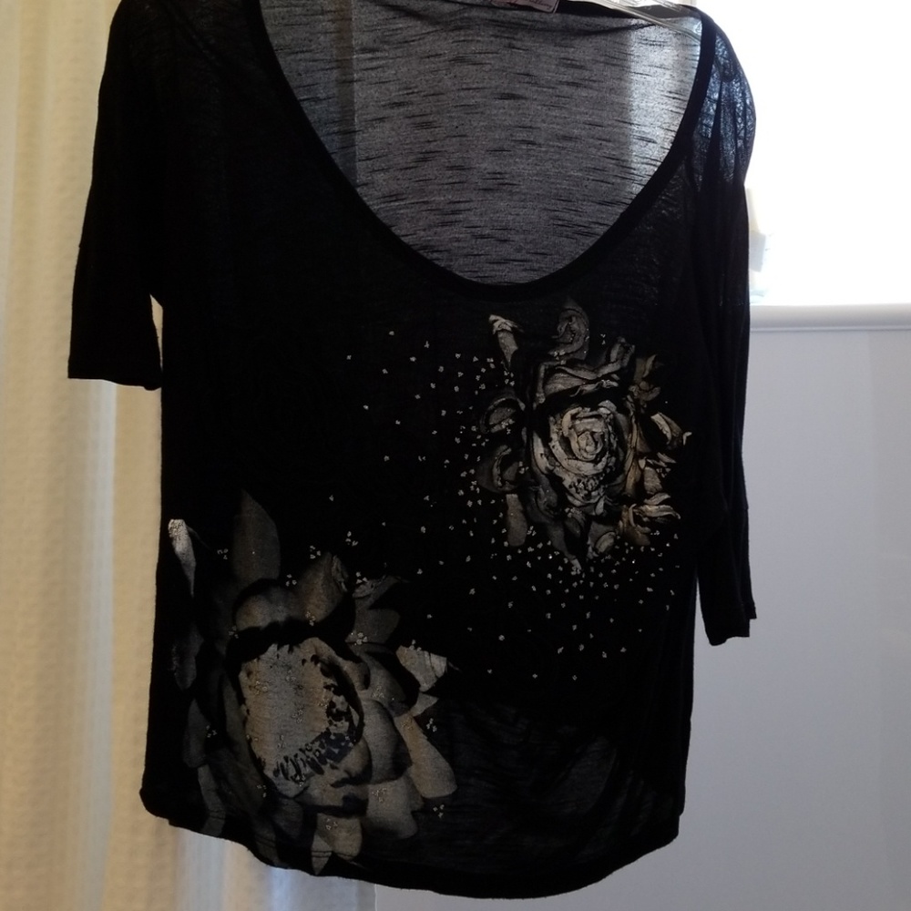 Embellished Top... semi sheer..
